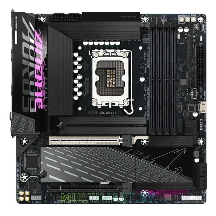 Материнская плата Gigabyte B860M Aorus Elite WiFi6E
